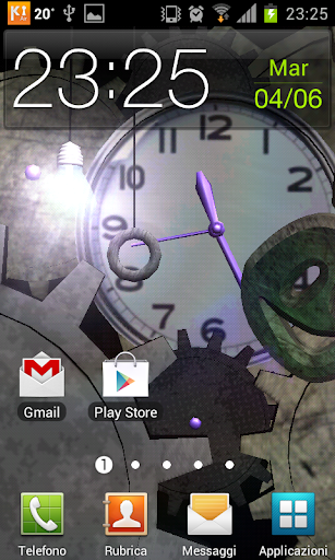 Clock Bulb 3D Live Wallpaper