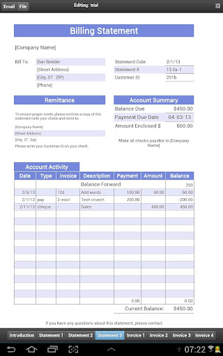 【免費財經App】Billing Statement-APP點子