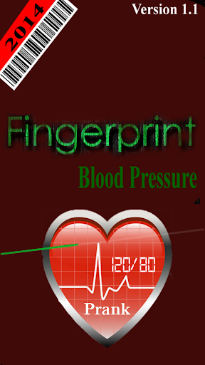 Fingerprint Blood Pressure fun