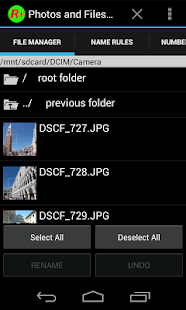 Photos and Files Renamer Pro - screenshot thumbnail