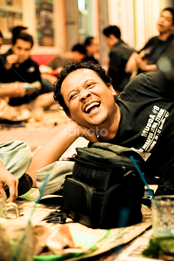 ROTFL by Bibing Nginguk - People Portraits of Men