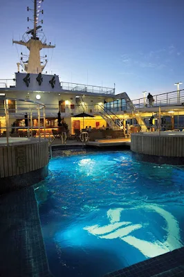 You'll love a refreshing dip on a warm evening in Oceania Nautica's pool.