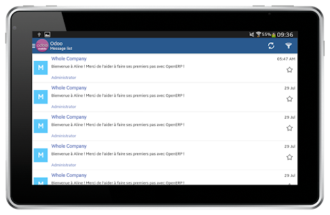 Odoo Mobile - screenshot thumbnail