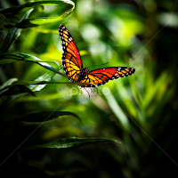 Monarch Beauty by Dale Frazier - Animals Insects & Spiders