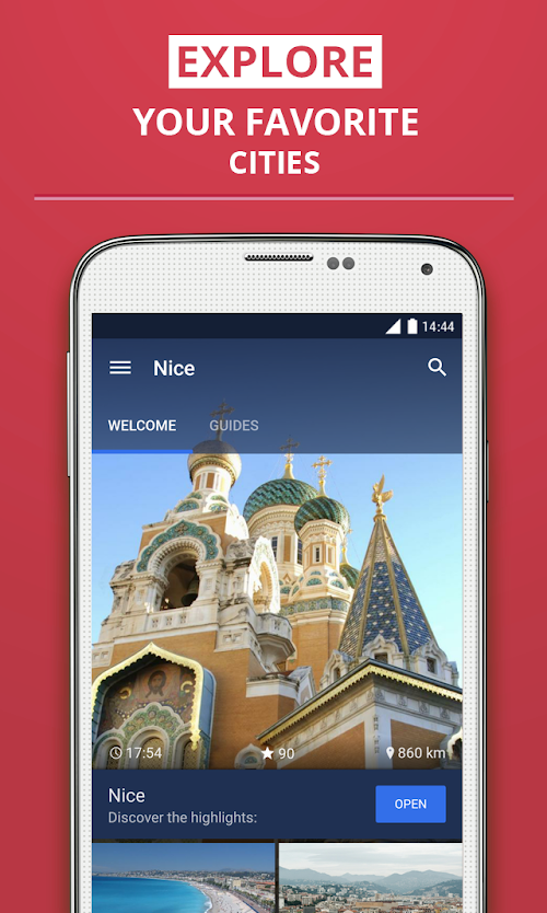 Android application Nice Premium Guide screenshort