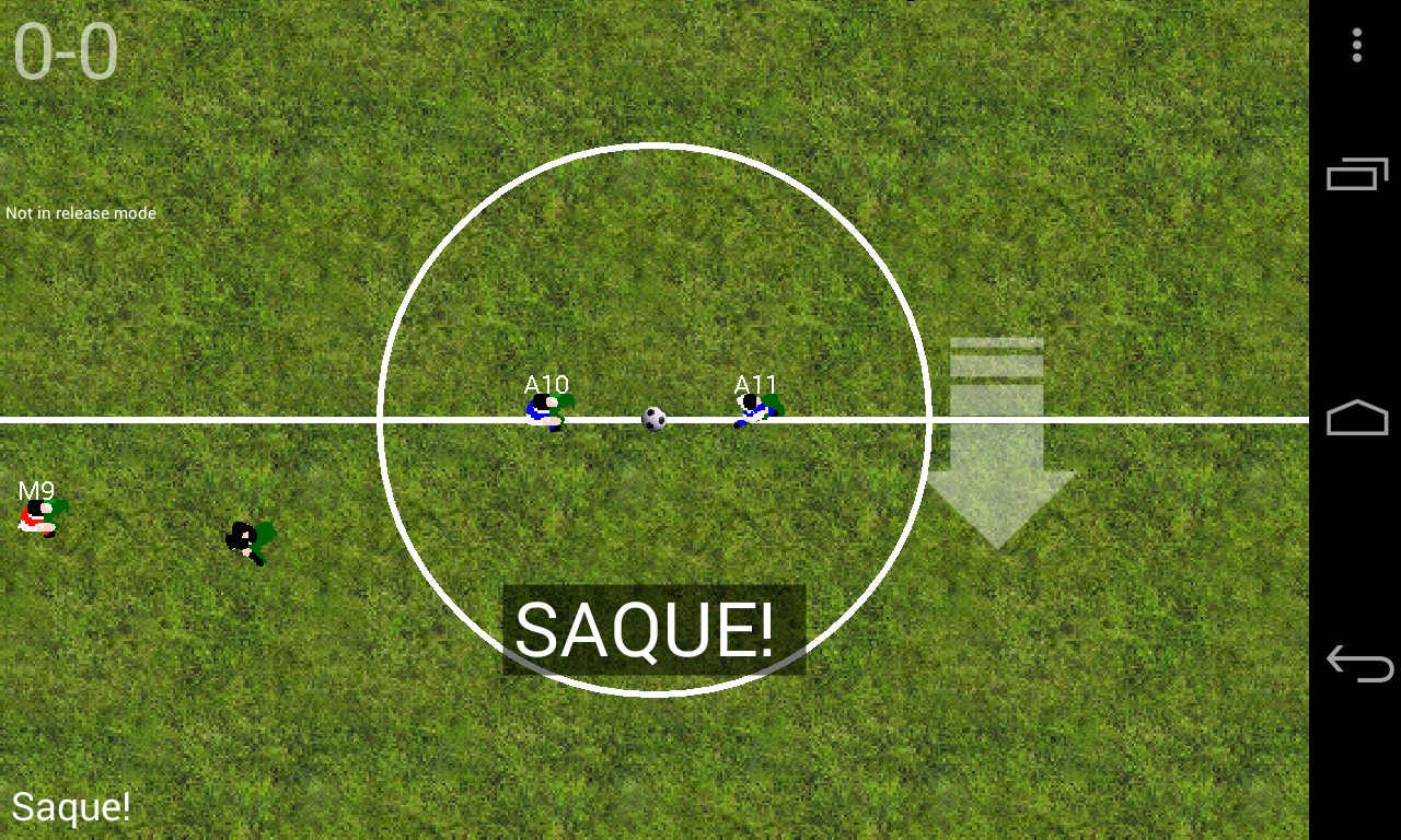 Android application Soccer for Android screenshort
