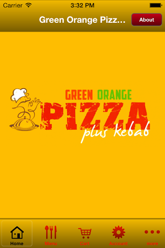 Green Orange Pizza Kebab