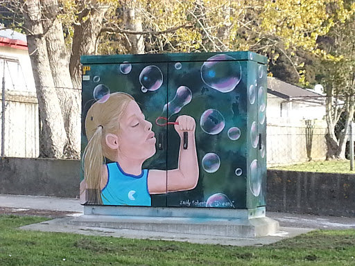 Blowing Bubbles Mural