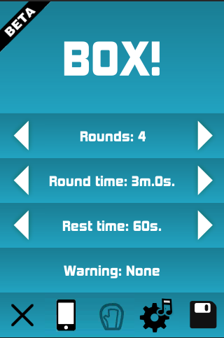 Clock trainer for box and mma