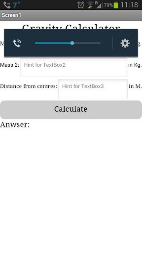 Gravity Calculator