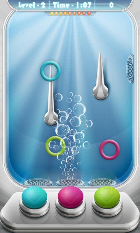 Android application Catch The Ring Game screenshort