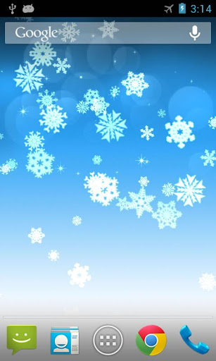 【免費個人化App】雪花動態桌布 Snowflake-APP點子