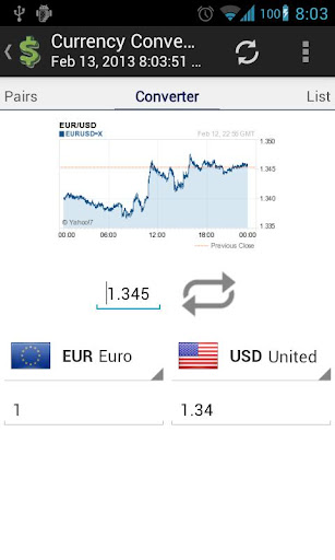Currency Exchange - Converter