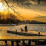 Romantic Sunset by Michael Last -  