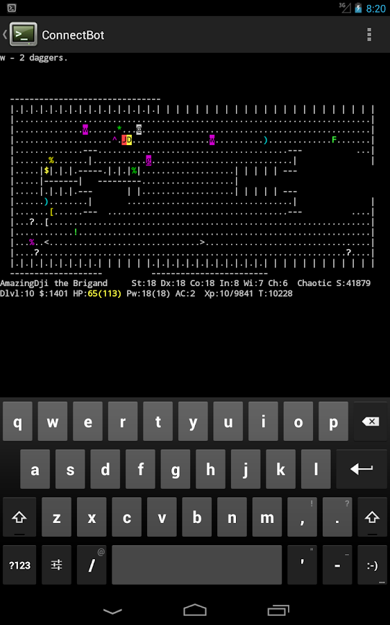   ConnectBot- screenshot  