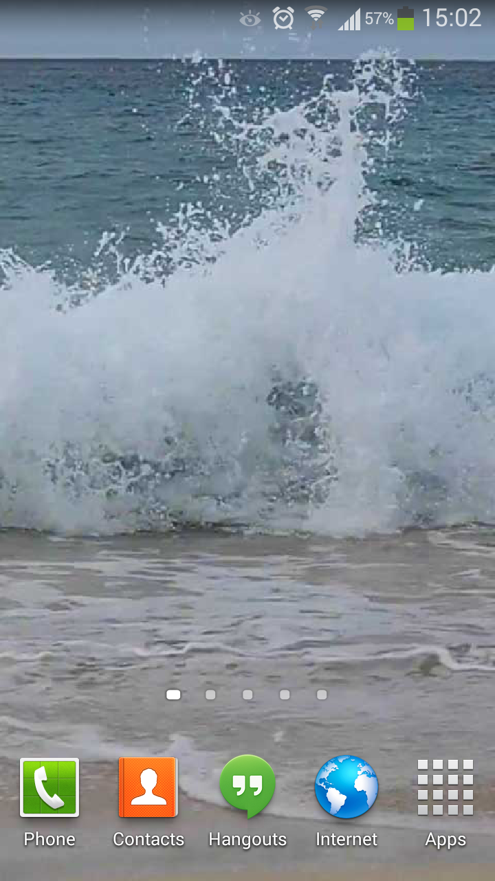 Ocean Waves Live Wallpaper 63 Screen 1