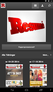Free Download Tidningen Resumé APK