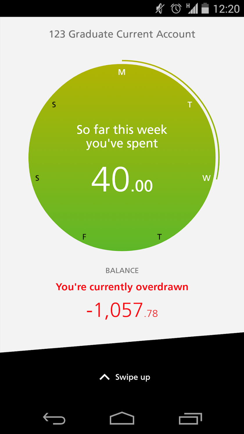 SmartBank Screen 1