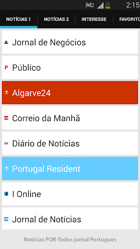 Notícias POR-Portugal Jornais