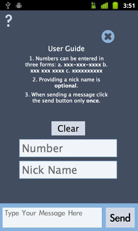 Anonymous Text Lite - screenshot