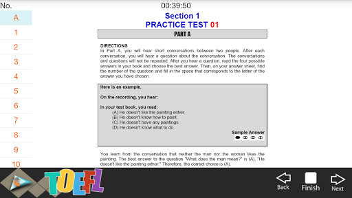 【免費教育App】Full-Simulated Toefl-APP點子