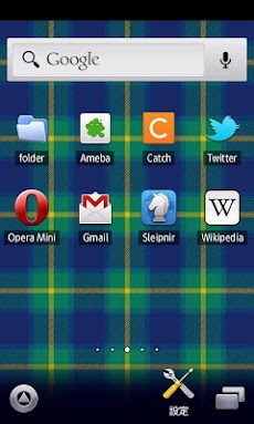 かわいい 緑チェック柄 スマホ待受壁紙 Ver72 Androidアプリ Applion