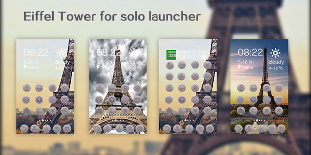 Eiffeltower Theme Wallpapers