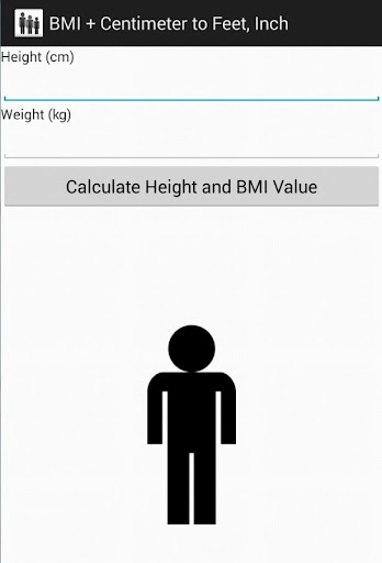 BMI + Centimeter to Feet Inch