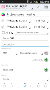 aCalendar+ Android Calendar - screenshot thumbnail