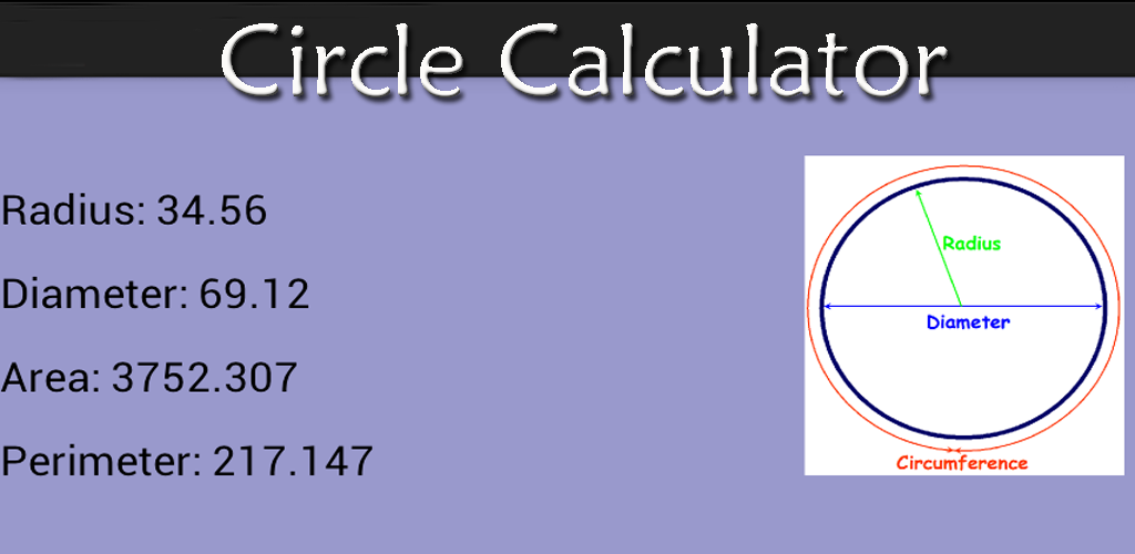 Download Circle Circumference Calculate - Latest version 1.3 for android by...