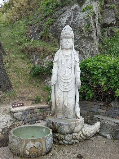 Buddhist Goddess Fountain, Naksan Temple