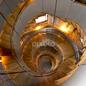 Spiral Staircase Glasgow by Wendy Milne - Buildings & Architecture Other Interior