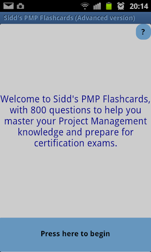 Sidd's PMP Flashcards Advanced