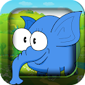 Funny animal puzzle HD logo
