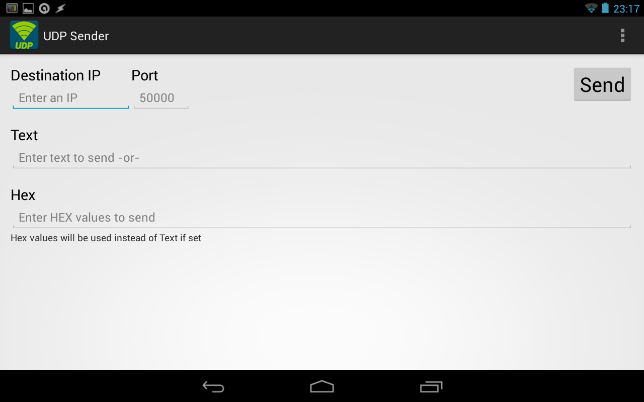 Sender. Udp send. Udp send. Udp send. Udp send.