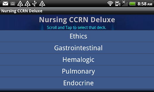 Lastest Nursing CCRN Deluxe APK for Android