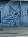 Graffiti Sport Car