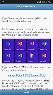 Learn MS Word Offline