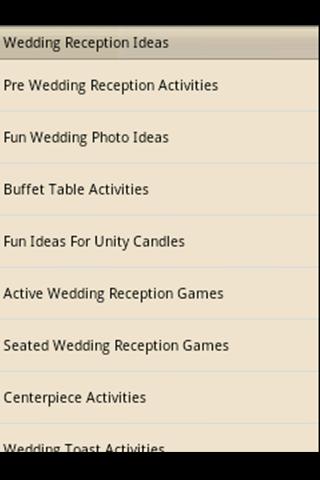 New Wedding Reception Ideas