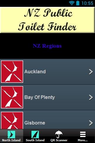 NZ Public Toilet Finder.