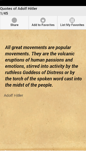 Quotes of Adolf Hitler