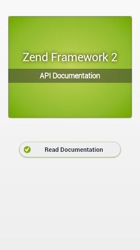 Zend Framework 2 API Docs