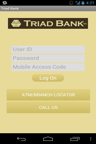 Triad Bank – Mobile Banking