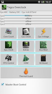 Tegra Overclock v1.6.1