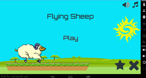 【免費街機App】Flying Sheep-APP點子