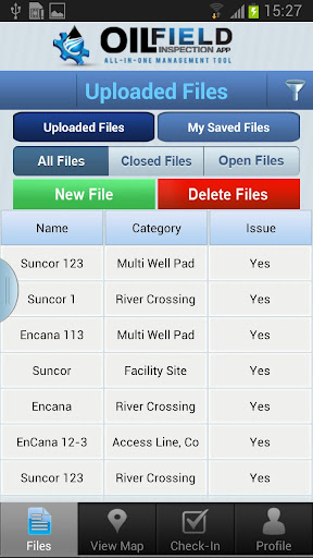 Oilfield Inspection App