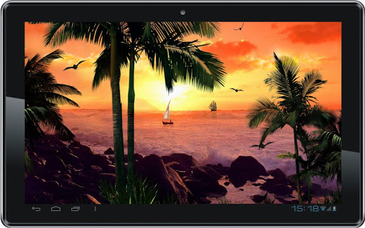 免費下載個人化APP|Beach Islands Sunset HD LWP app開箱文|APP開箱王