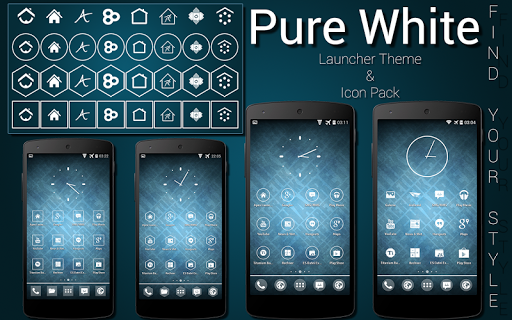 免費下載個人化APP|Apex/Nova - Pure White Icons app開箱文|APP開箱王