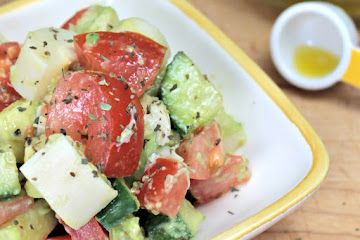 Hearts of Palm Salad with a Simple Lemon Vinaigrette