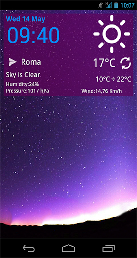 mWidgets Weather